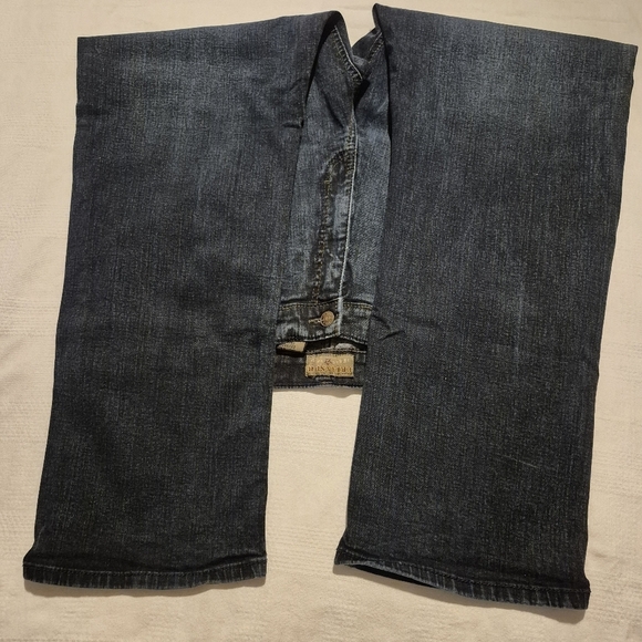 Urban Star men's size 38 x 31 blue stretch jeans, 5 pocket, VGUC - Picture 5 of 7